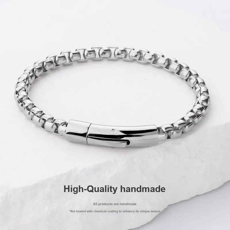 GUDUD Titanium Steel Bracelets Unisex-3