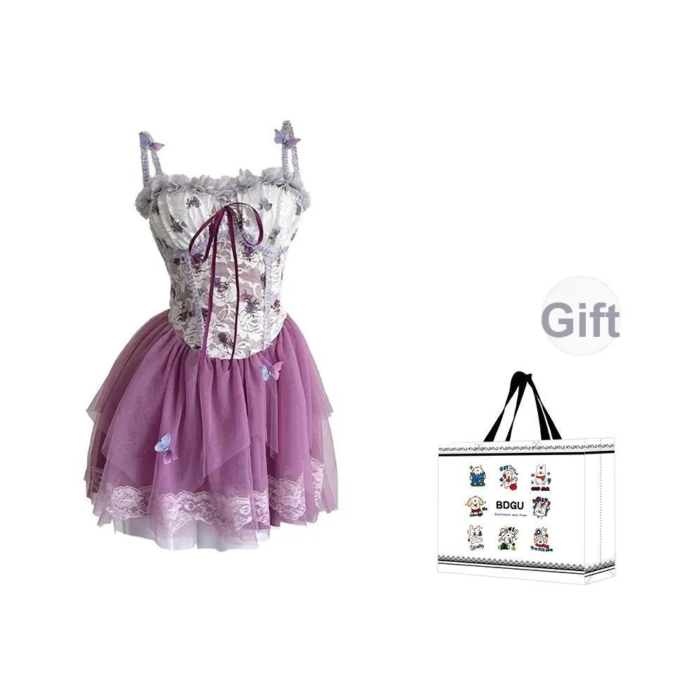 BDGU Slip Dresses Women's Purple