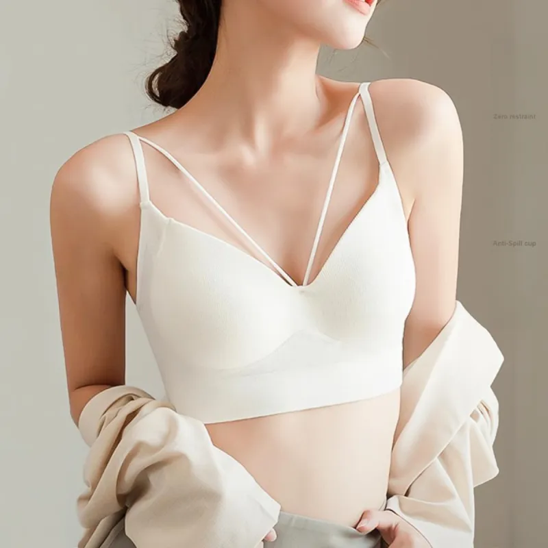Red beans at home Women's Bras-1