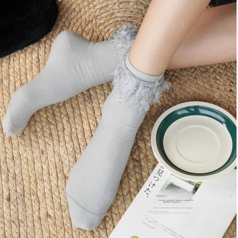 TOOCI Unisex Mid Calf Socks-8