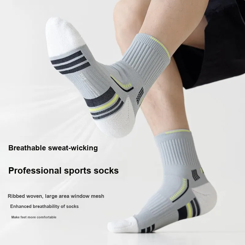 Top Melon Basketball Socks Men's Shopping Bag Combo Set-10