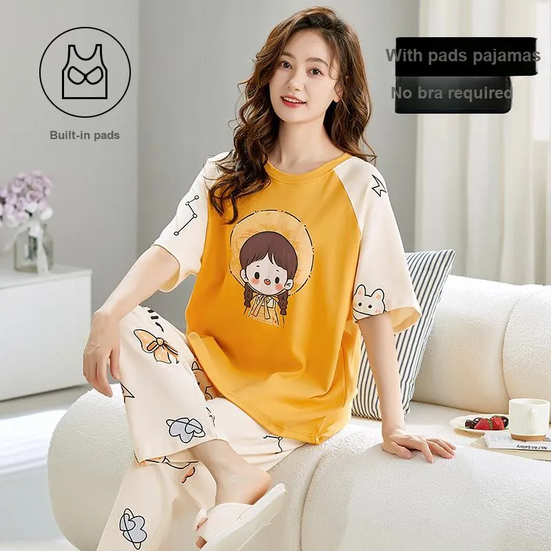 GOSO Pajama Set Women's Sunflower-2