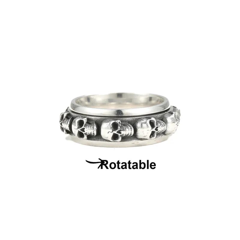 Ruibeila 925 Sterling Silver Rings Men's-2