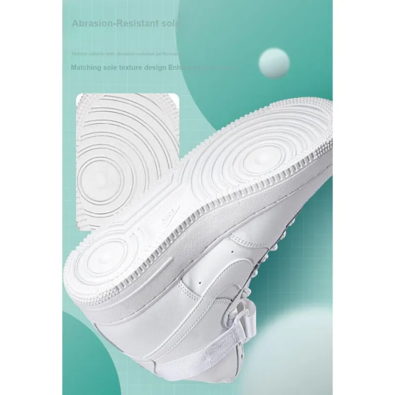 Nike Air Force 1 High LE Triple White GS-4