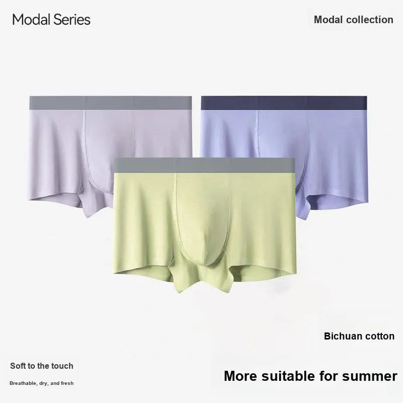 Qiao Ni Tong Underpants Men's 3 Pack-3