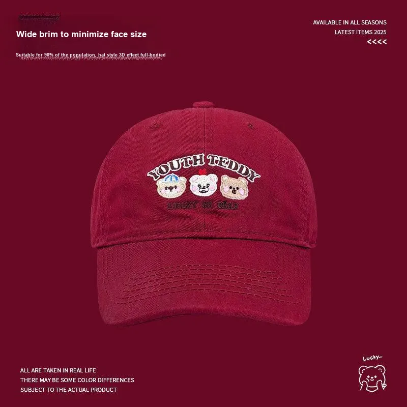 Yi Bu Kang Cotton Baseball Caps Women's-7