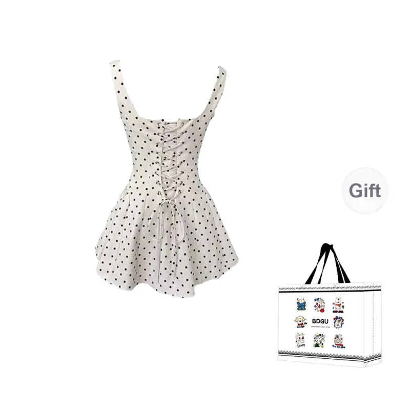 BDGU Slip Dresses Women's Ecru-1