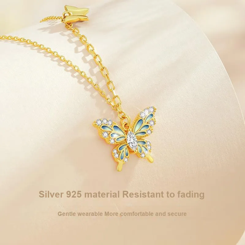 MOVER S925 Silver Necklaces Women's-3