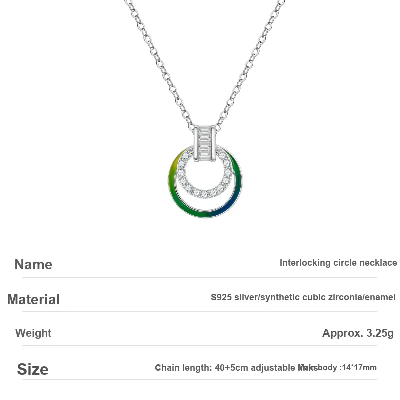 NIGHT RIDER DRIGINAL 925 Sterling Silver Necklaces Women's-2
