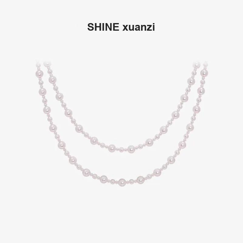 SHINE Manta Rose Collection Synthetic Pearl Necklaces Women's-1