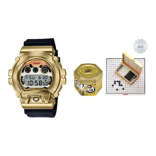 CASIO G Shock Dharma Golden Mahamudra Collection Кварцевый механизм Resin Strap Мужские часы Белый циферблат