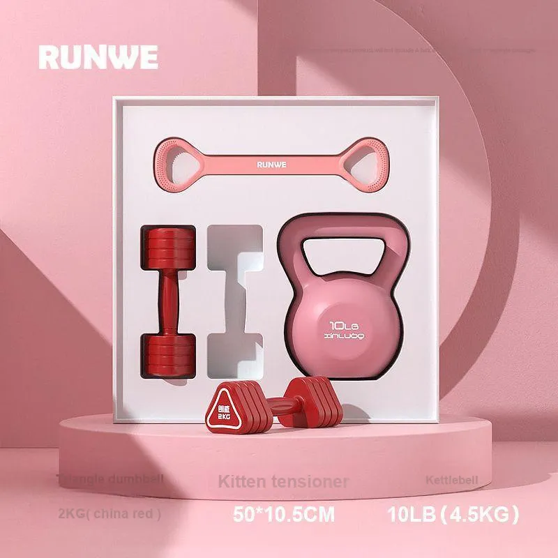 Kaikang Kettlebells Women's Home Use Easily Shape The S Curve-9