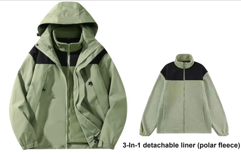 BOBBY ABLEY Waterproof And Windproof Jackets Coats Unisex-9