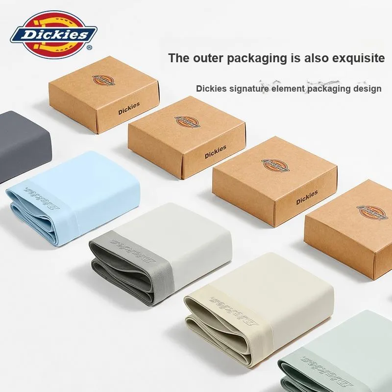 Dickies Underpants Men's Seamless Sports Breathable Cooling Boxer Box Combo Set-63