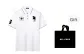 White (Black Polo Balls) Shopping Bag Included
