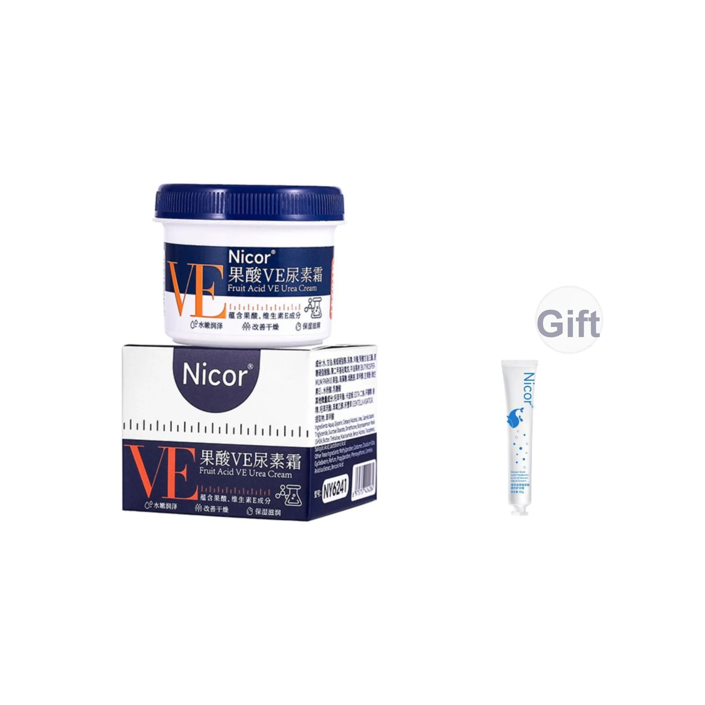 NICOR Альфа-гидроксикислоты Уреа Крем Увлажняющий Смягчающий Лосьон Анти-замерзание Анти-сухой Лосьон для тела Восстанавливающий