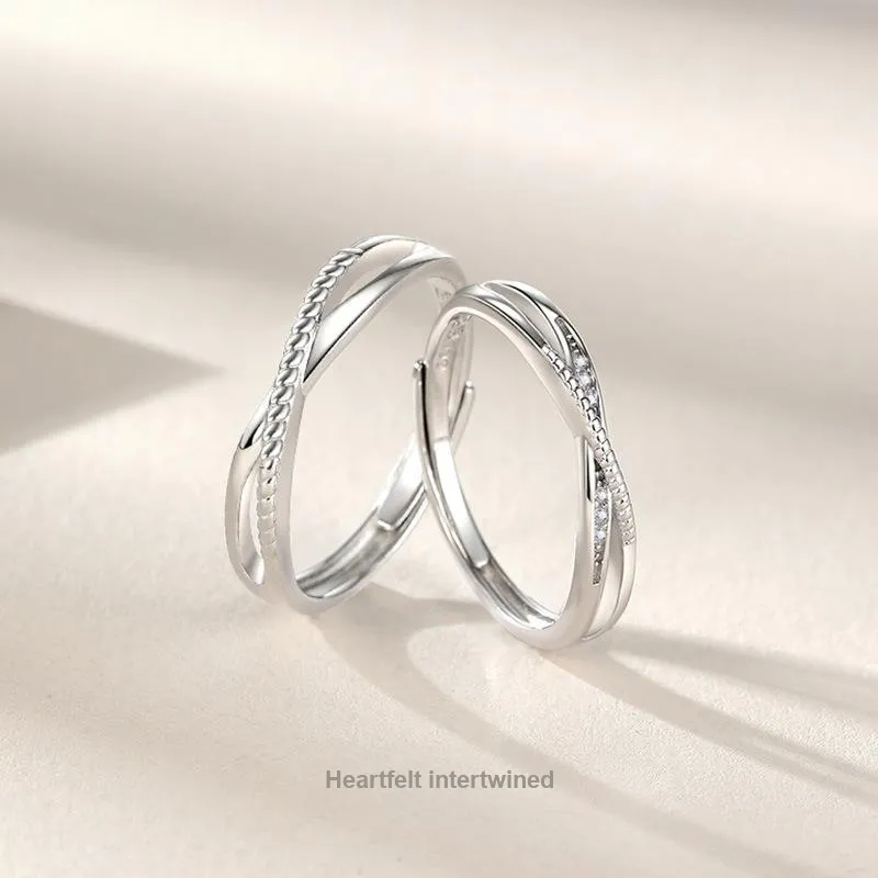 DAWO 999 Fine Silver Rings Unisex-1