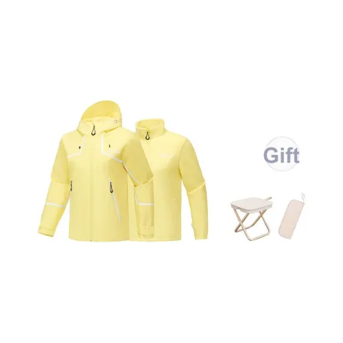 Skechers Водонепроницаемый Ветрозащитный Дышащий Устойчивый к истиранию Термическая ветровка Женские