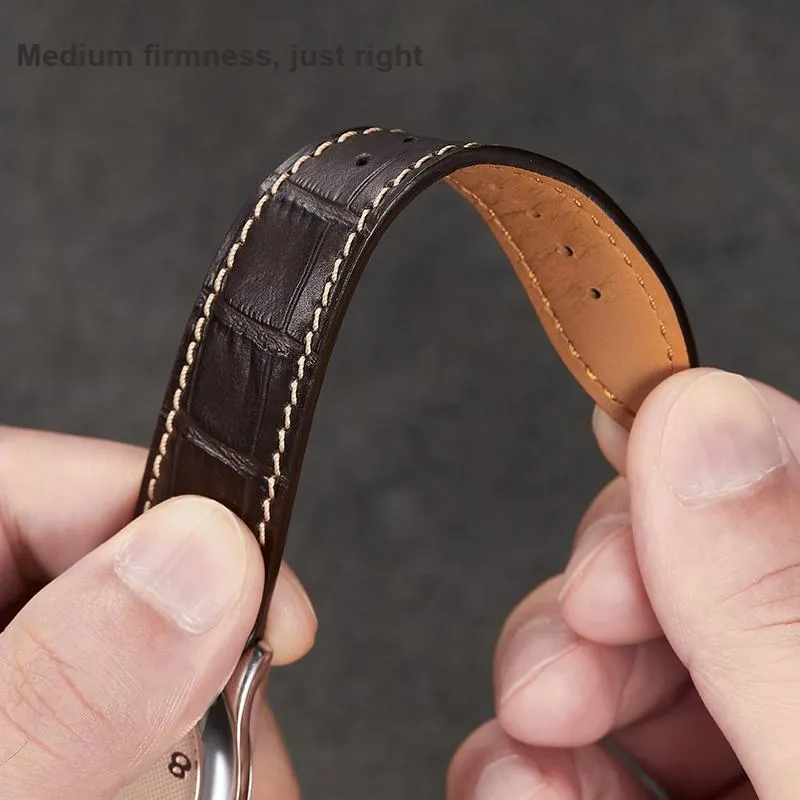 IStrap Longines Compatibility Watch Band 19/20/21mm Genuine Leather Material-14