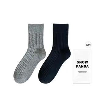 XXLLG Mid Calf Socks Men's 2 Pack