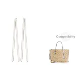 (White) Mollie 25 Shoulder Strap (2 Pack)[Original Craft · Consistent Color]