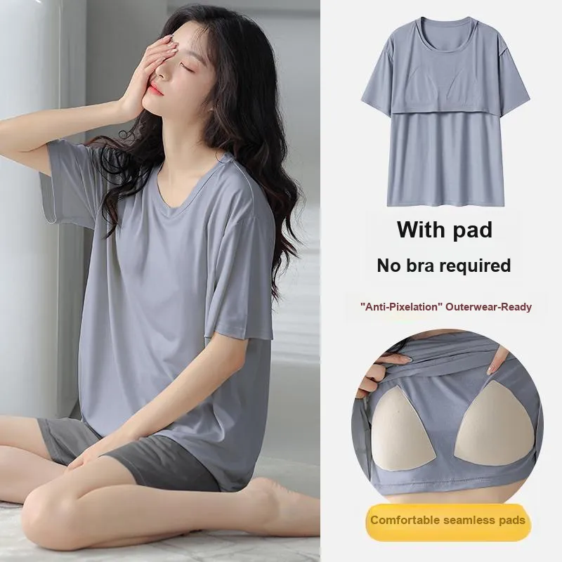 MADALLO Pajama Set Women's Steel Blue-1