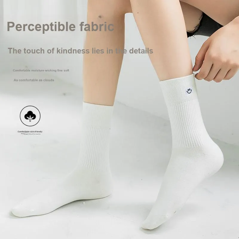 Lan Miao Mid Calf Socks Women's 10 Pack-13
