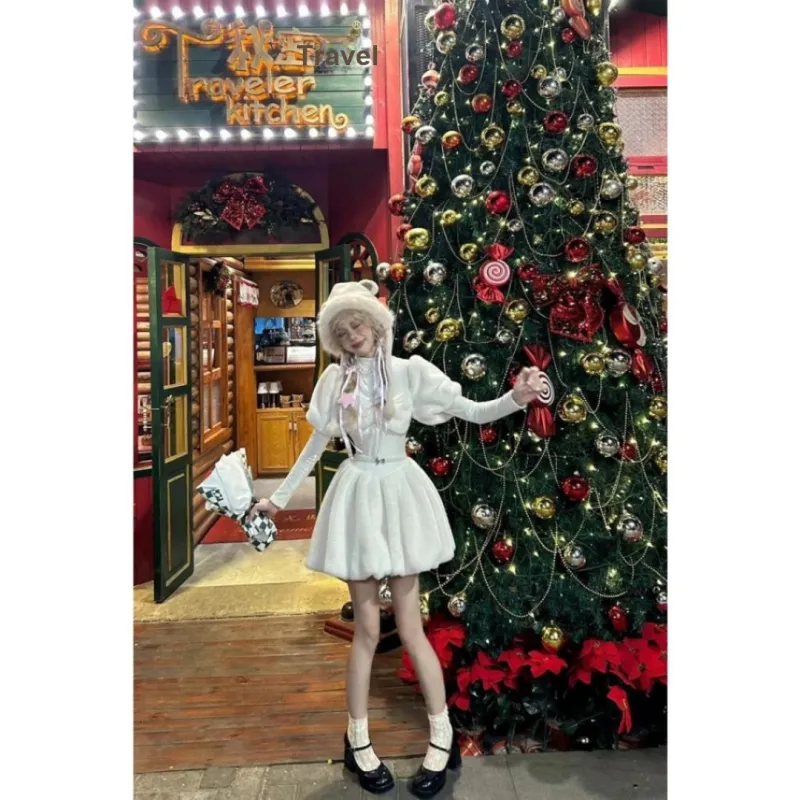 MDEHT Lolita Dresses Women's White-5