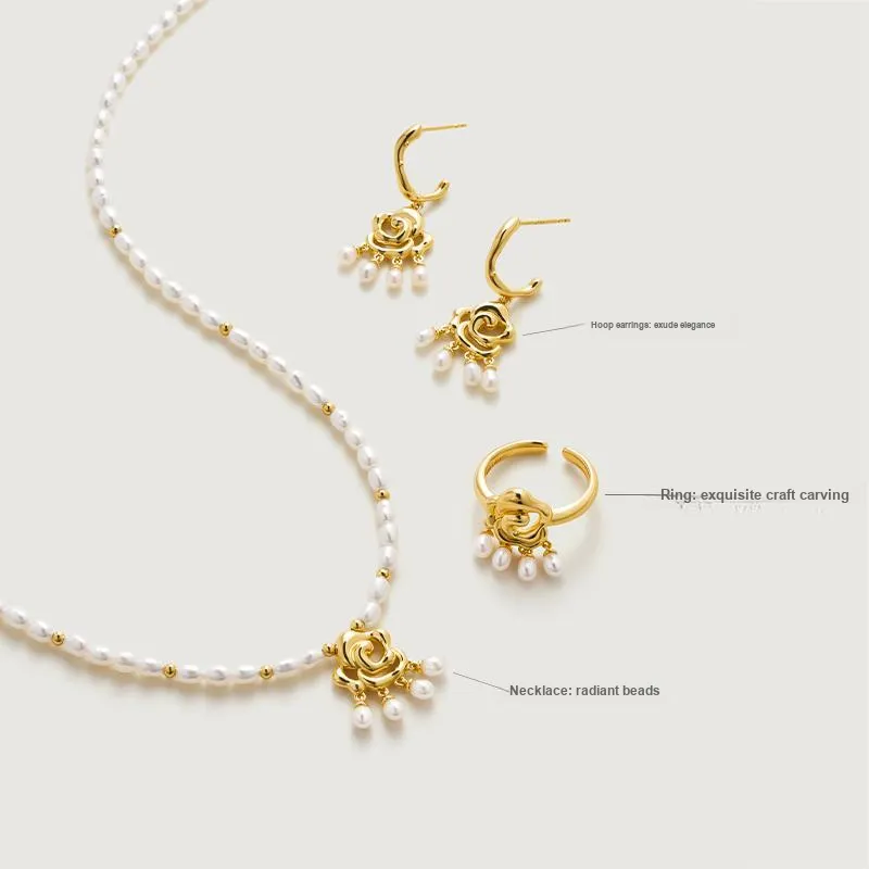 Amber Lollipop Venus Collection Pearl Earrings Women's-1