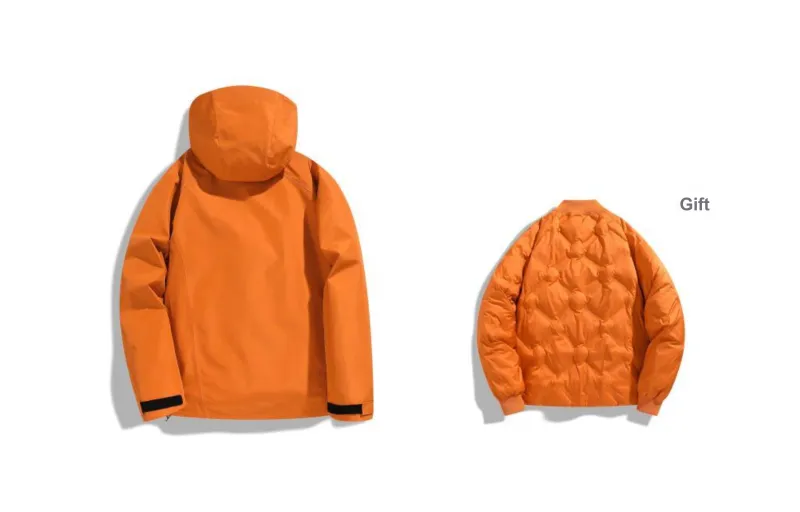 A.X.S.K Water Resistant Windproof UV Protection Breathable Wear Resistant Windbreaker Jacket Unisex-9