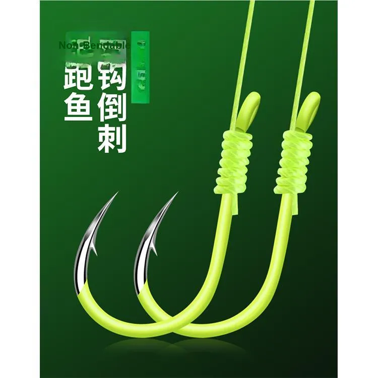 Monda Fish Hook Hang Glue Powerful Horse Line River Sea And Ocean Boat Fishing Barbed Hook-15