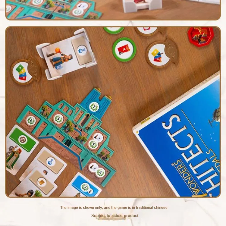 ASMODEE 7 WONDERS ARCHITECTS Seven Wonders Board Games-1