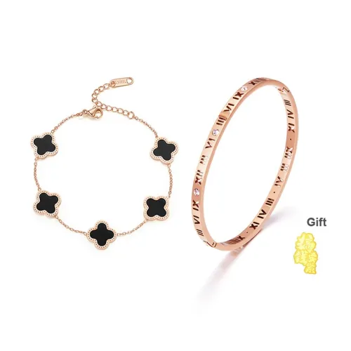 LUYUO Сплав Браслет Good Luck Женский