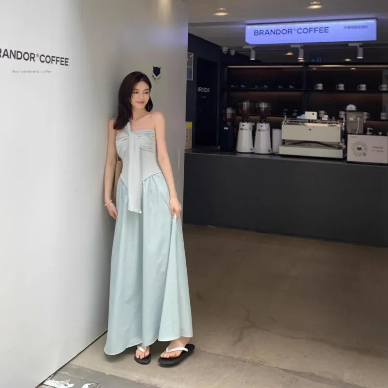 POPO.INFO Sleeveless Dress Women's-5
