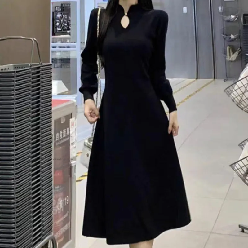 TURN UP Long Sleeved Dresses Women's-8