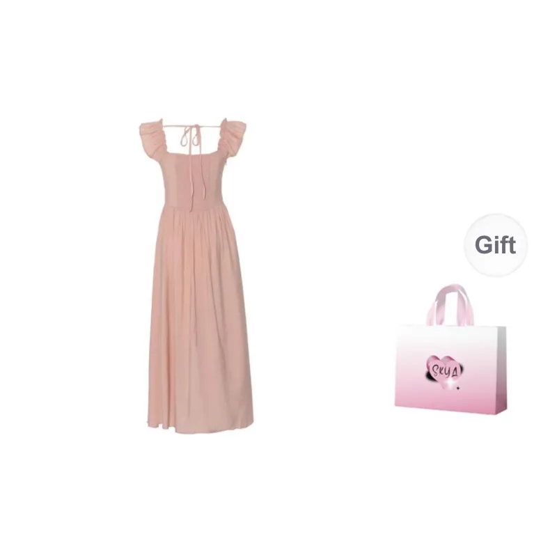 KUNZHUDAXIANG Short Sleeved Dress Women's-12