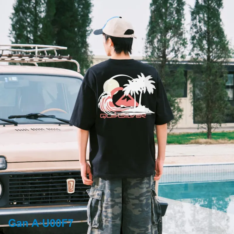 Quiksilver T Shirts Unisex-3
