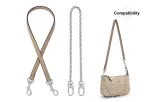 [Sand]Underarm Shoulder Strap+Decorative Chain 40cm