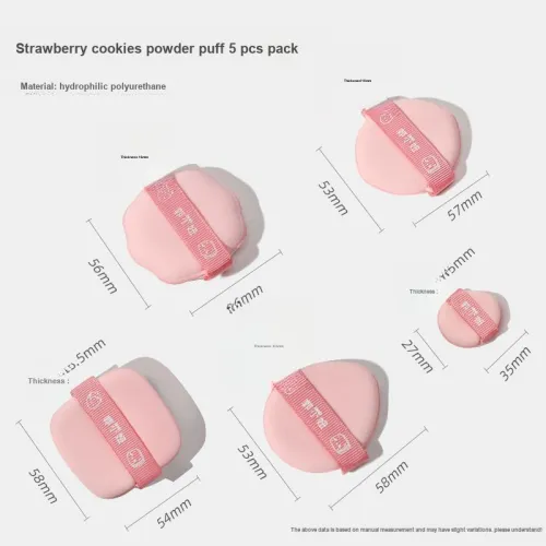 GUOXIAONIU Клубнично-розовый Cushion Макияж Губка Мягкая для Консилинга