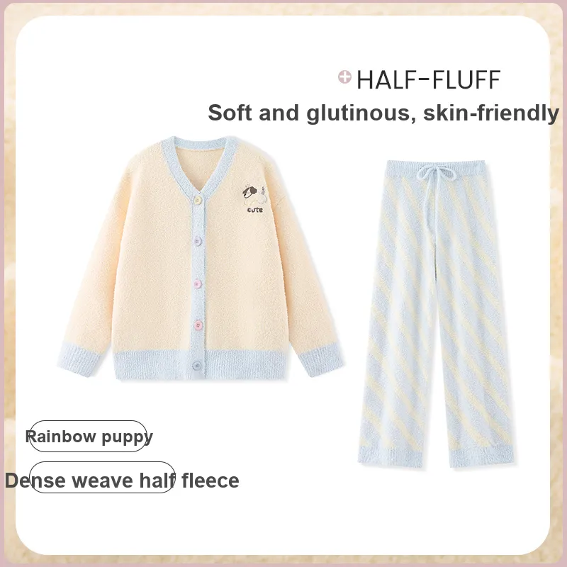 Beast's Secret Pajama Set Women's Yellow-3
