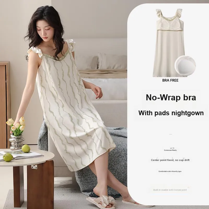 ROMANTIC·SPRING Nightgown Women's-1