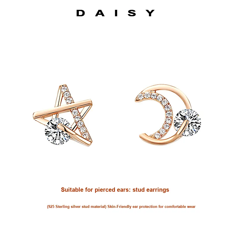 Daisy Dream S925 Silver Stud Earrings Women's-2