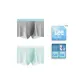 Box 2 Pack (Premium Gray+Mint Green)