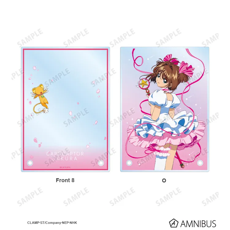 GuGuGuGu AMNIBUS Cardcaptor Sakura Characters Double Layer Acrylic Stands-1