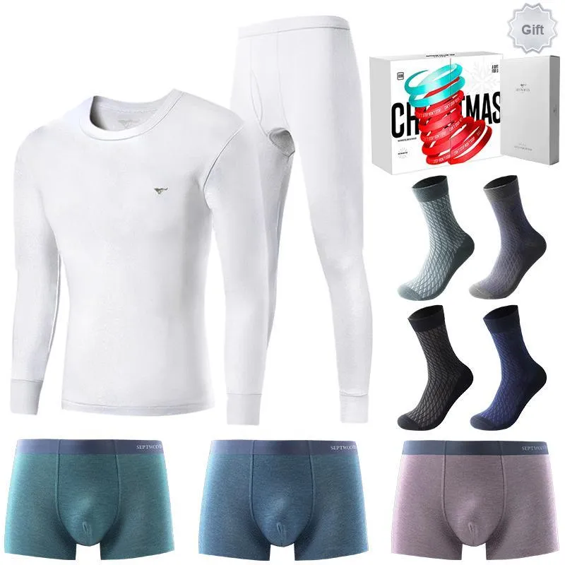 SEPTWOLVES Fall And Winter Thermal Set Men's-69
