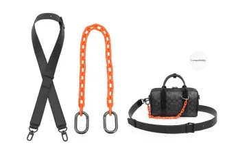GUYI Cow Leather Bag Accessories Unisex Black