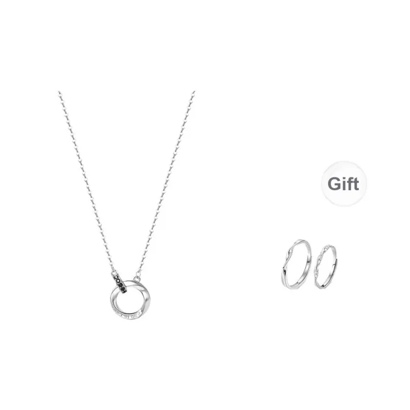 LUCA Sterling Silver Necklaces Unisex-5