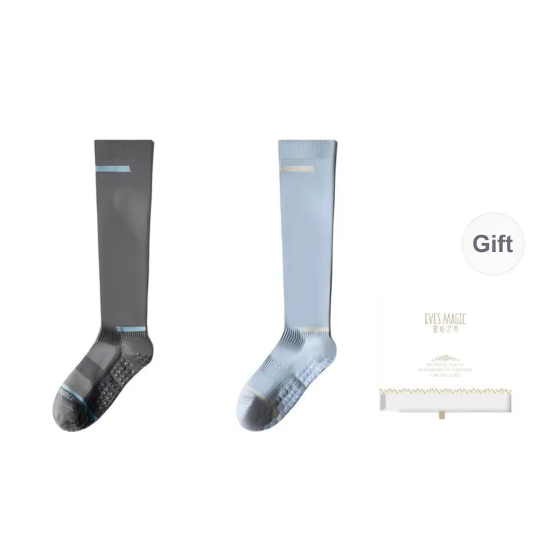 XIA.WA.ZHI.XIU Knee High Socks Women's Gift Box 2 Doubles-18