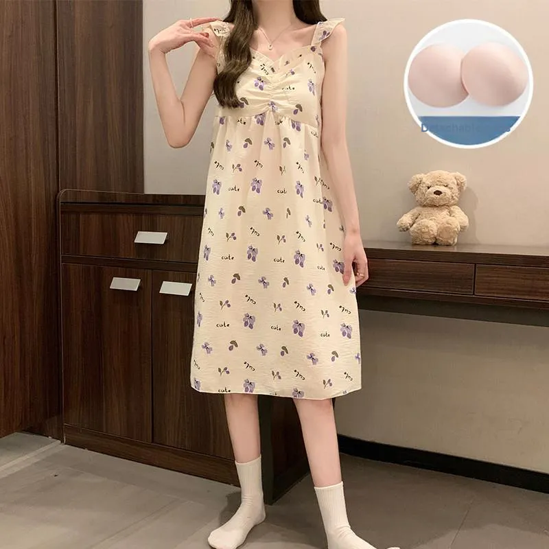 Ta Yan Nightgown Women's Purple-4