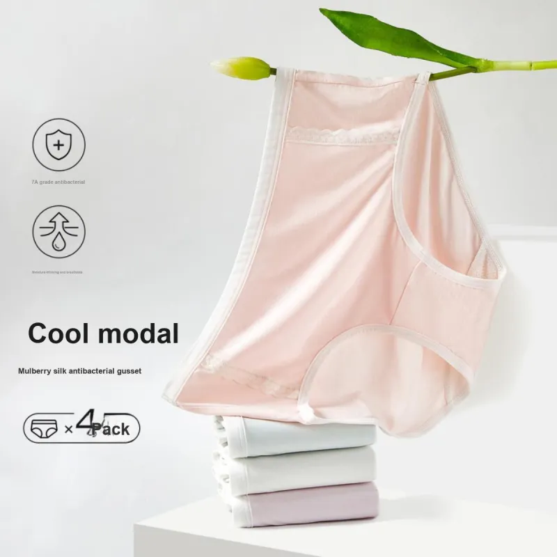 Ordifen Underpants Women's 4 Pack Mixed Color-2